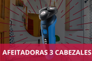 Afeitadoras de 3 cabezales