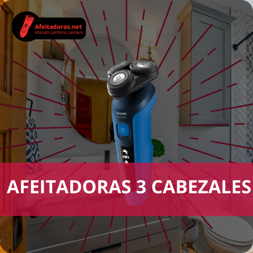 Maquinas de afeitar de 3 cabezales