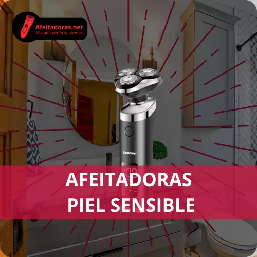 Maquinas de afeitar para piel sensible